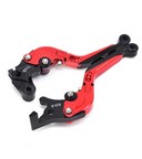 024 New Design Red Frenos Motocicleta Cnc Folding Motorcycle Brake Clutch Levers For Honda Cb1000R Cbr1000Rr